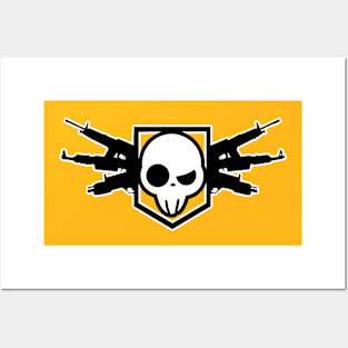 Gamer Skull Elite Posters and Art